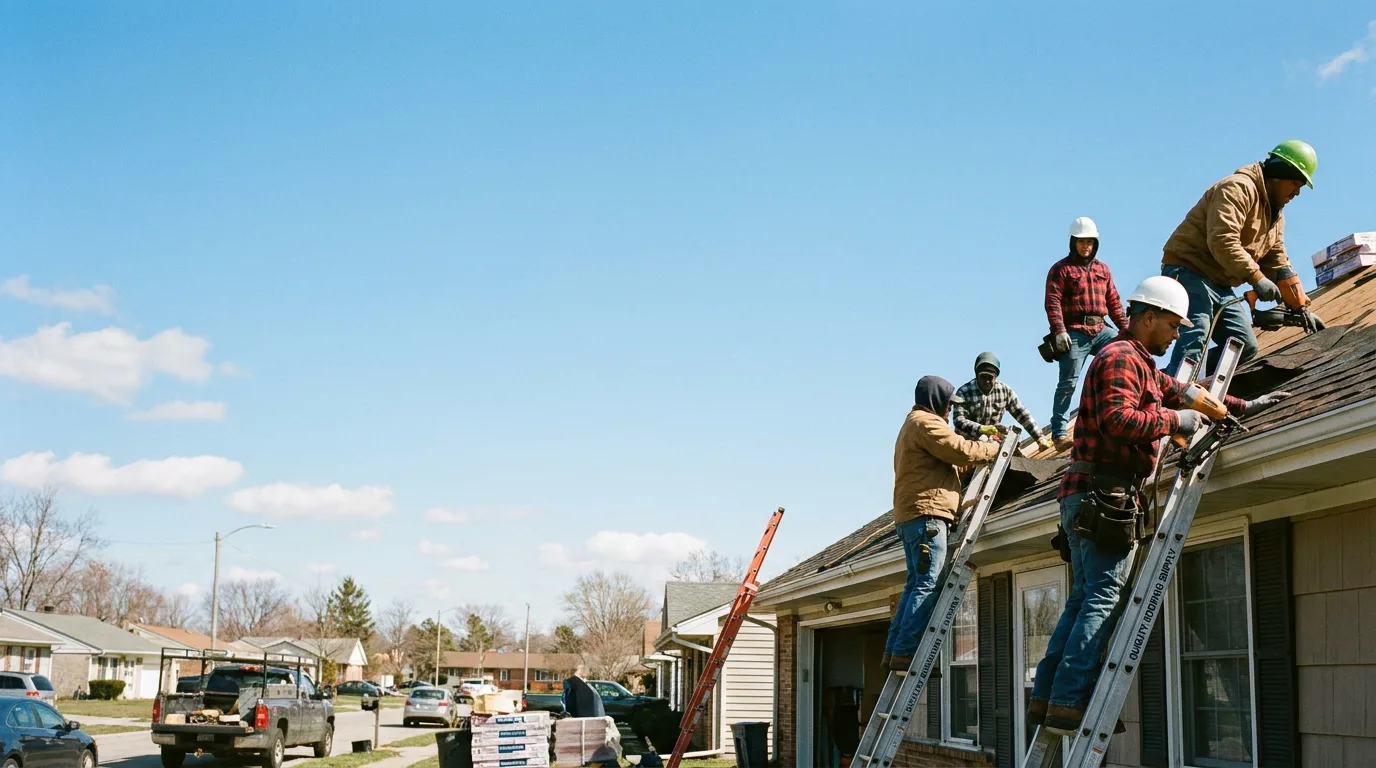 Roofing in La Crosse, KS near me